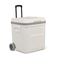 Igloo 60 QT Marine Ice Chest Cooler with Wheels, White