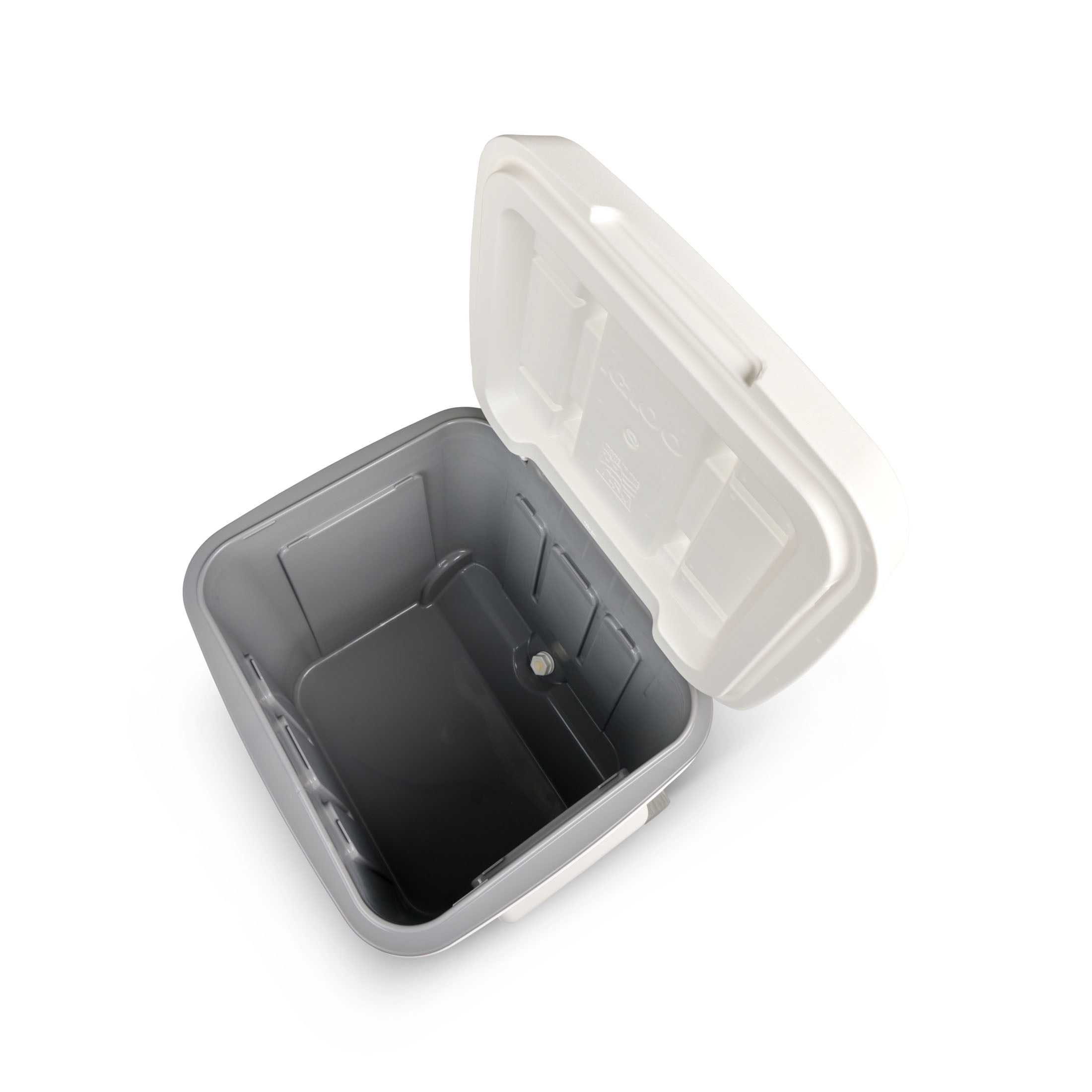 Igloo 60 QT Marine Ice Chest Cooler with Wheels, White