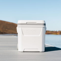 Igloo 60 QT Marine Ice Chest Cooler with Wheels, White