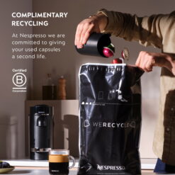 Nespresso Capsules Vertuo, Double Espresso Scuro, Dark Roast Espresso Coffee, 30-Count Coffee Pods