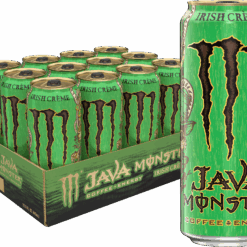 (12 Cans) Java Monster Irish Blend, Coffee + Energy 15 fl oz