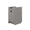 Suncast 22.25-in x 18.5-in Gray Resin Storage Shed Drawer