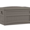 Suncast Medium 73-Gallon Stoney Plastic Deck Box