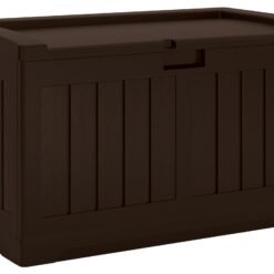 Suncast Medium 50-Gallon Java Plastic Deck Box