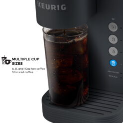 Keurig K-Express Essentials Plus, Iced and Hot Single-Serve K-Cup Pod Coffee Maker, Black