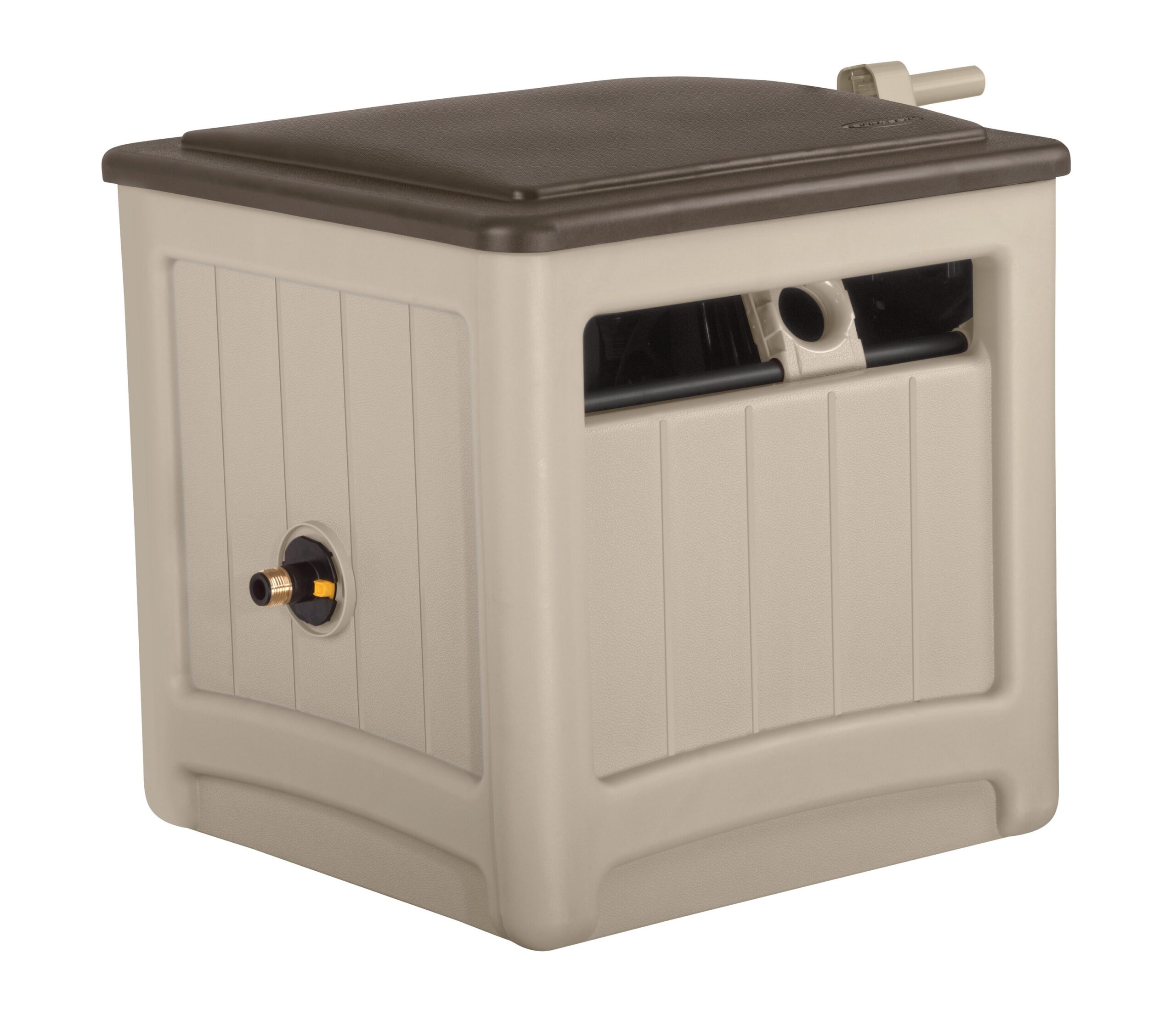 Suncast Hose Hideaway Plastic 225-ft Container Hose Reel