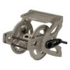 Suncast Hose Handler Wall-Mounted Reel Light Taupe - Holds 175 ft of 58-in Hose Resin with Slide Trak Guide and Accessory Tray.