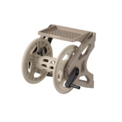 Suncast ome & KitchenHose Handler Resin Wall Mount Retractable Hose Reel Taupe 200 ft Capacity