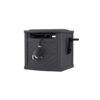 Suncast Hideaway Resin Freestanding Hose Reel Gray 150 ft Capacity 5 8 in Compatible