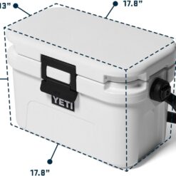 YETI Roadie 8 Hard Cooler Fits 12 Cans, Rescue Red