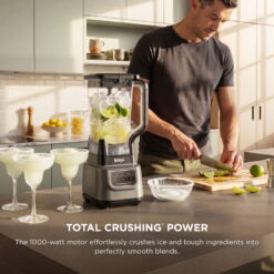 Ninja Classic 72-Oz Blender, 3 Speeds, Smoothie, BE250 Black