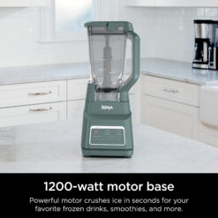 Ninja Professional Plus Blender, Smoothies, Ice Crush with 2 Auto-iQ Preset Programs, 1200W, 72 Oz, BN700 Sage