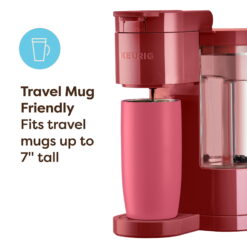 Keurig K-Express Essentials Red Single-Serve K-Cup Pod Coffee Maker
