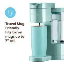 Keurig K-Express Essentials Seafoam Green Single-Serve K-Cup Pod Coffee Maker