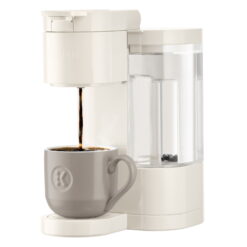 Keurig K-Express Essentials Warm Stone Single-Serve K-Cup Pod Coffee Maker