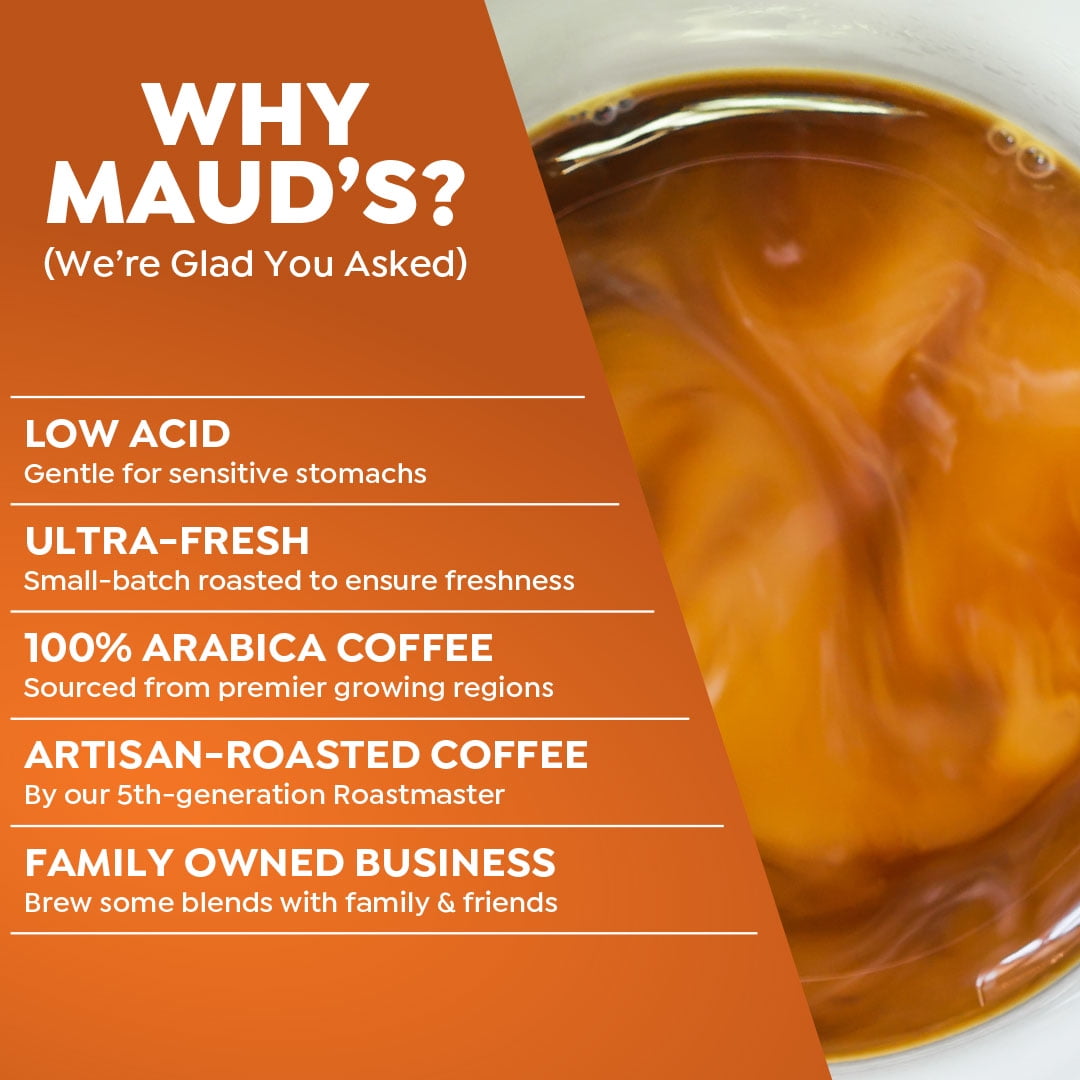 Maud's Pumpkin Spice Flavored Coffee Pods, 50 ct - 100% Arabica Medium Roast Coffee, Solar Energy Produced Single Coffee Pods Compatible with Keurig K-Cup Brewers