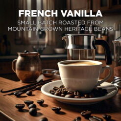 Maud's French Vanilla Coffee Pods, Classic Vanilla, Compatible w/ K-Cup Brewers, 100ct