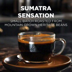 Maud's Sumatra Coffee Pods, 100 ct, Dark Roast Coffee in Single Serve Pods – 100% Arabica Coffee, Compatible with Keurig K Cups Maker