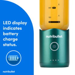 nutribullet Flex portable blender NBPB10200EG, Forest Green, 20oz