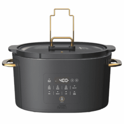 Thyme & Table 6QT Programmable Slow Cooker, Slate Grey