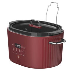 Thyme & Table 6QT Programmable Slow Cooker, Cabernet Red
