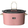 Thyme & Table 6QT Programmable Slow Cooker, Faded Rose