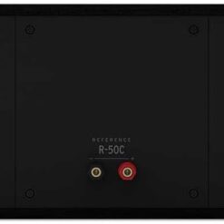 Klipsch Reference Next-Generation R-50C Horn-Loaded Center Channel Speakers for Crystal-Clear Home Theater Dialogue in Black