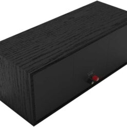 Klipsch Reference Next-Generation R-50C Horn-Loaded Center Channel Speakers for Crystal-Clear Home Theater Dialogue in Black