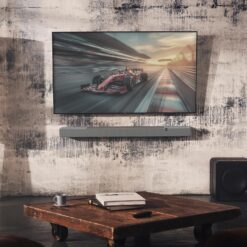 Klipsch Flexus CORE 200 3.1.2 Channel Powered by Onkyo Bluetooth Sound Bar with Dolby Atmos and Custom Tuned Bass - Walnut, 44