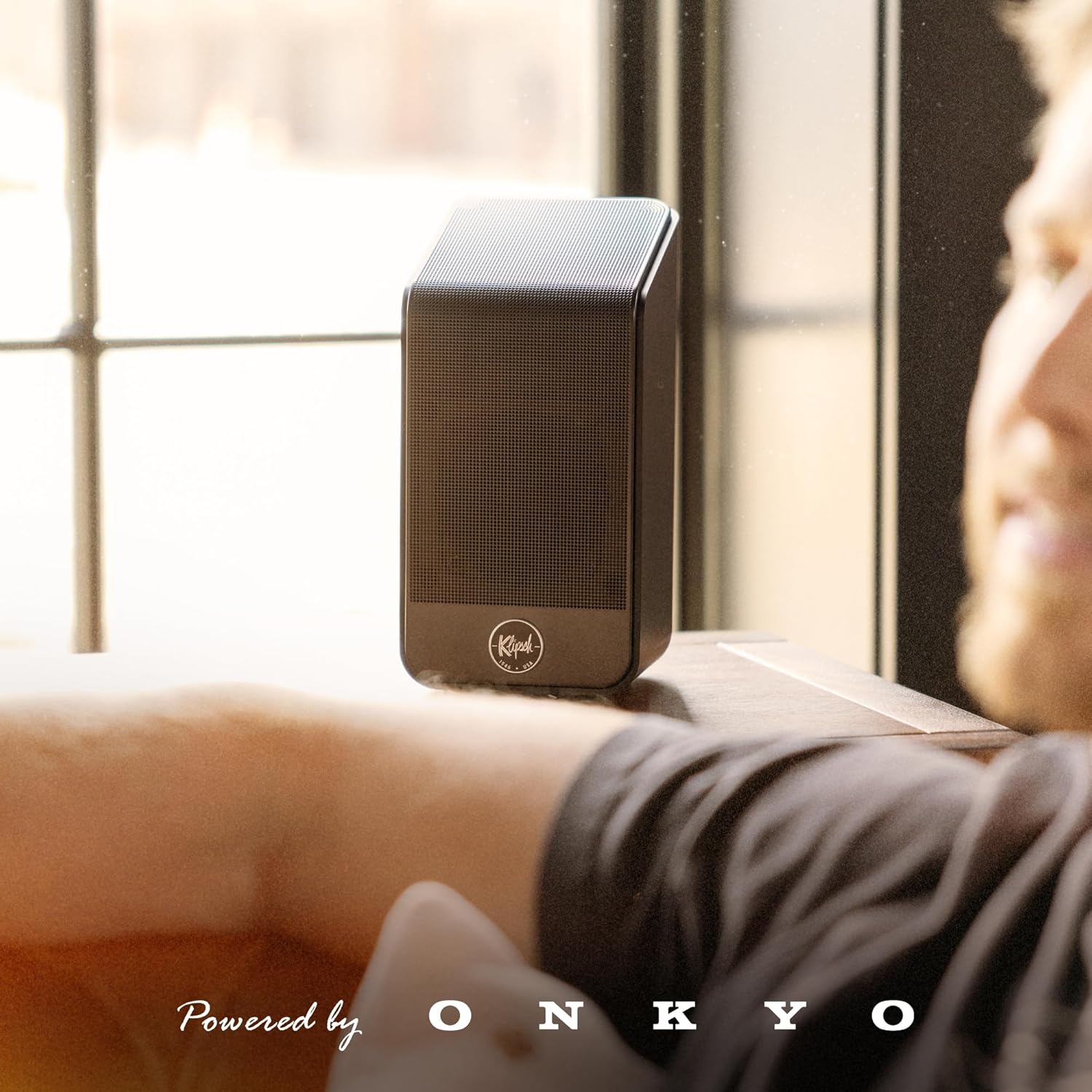 Klipsch Flexus SURR 200 Dolby Atmos Enhanced Surround Speakers - Black. Works Exclusively with Klipsch Flexus Sound Bars