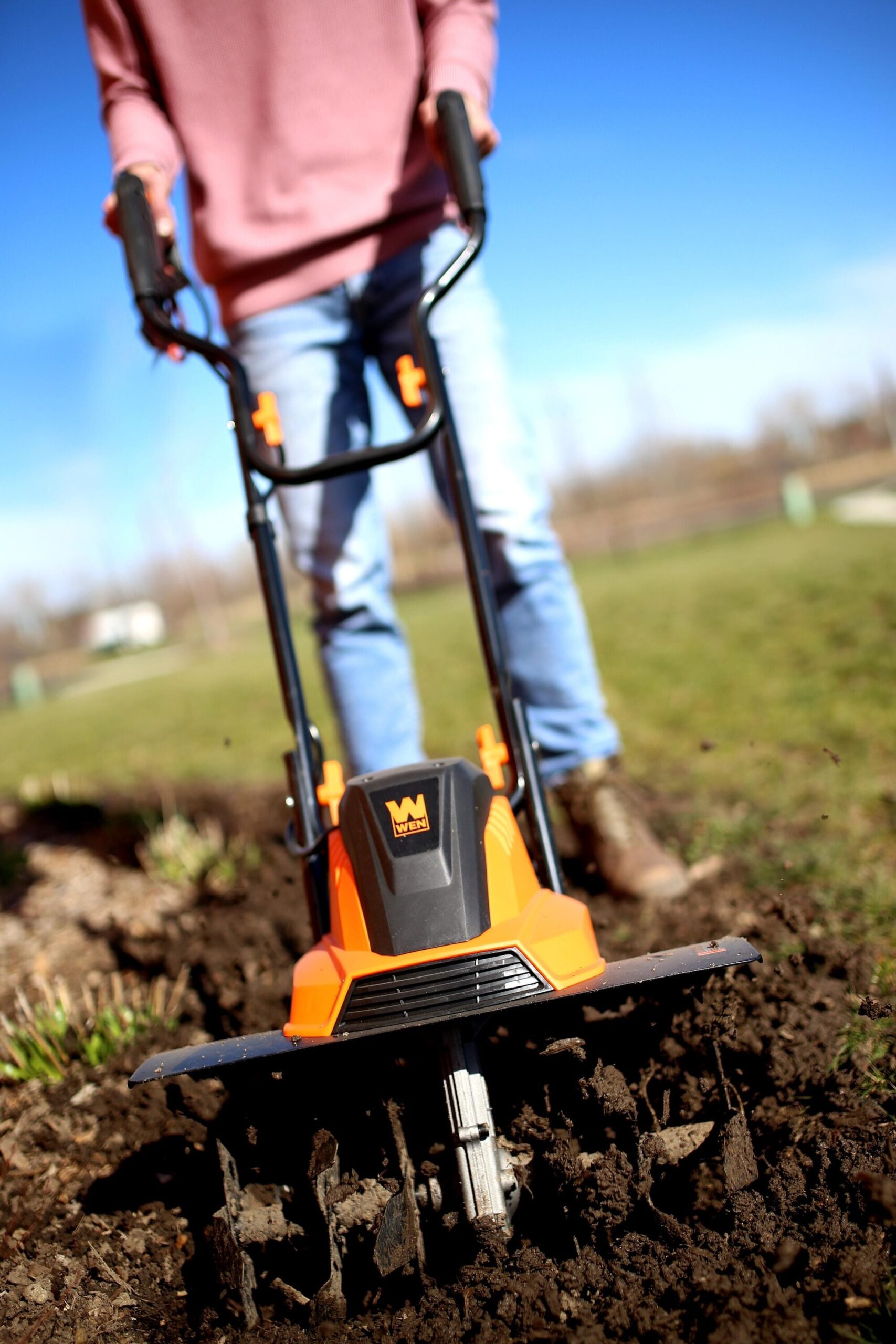 WEN 13.5-Amp 18-in Forward-rotating Corded Electric Cultivator