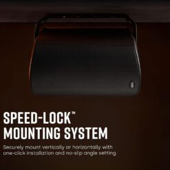 Polk Audio Atrium 6 Outdoor Speakers with Powerful Bass (Pair, White), All-Weather Durability, Broad Sound Coverage, Speed-Lock Mounting System