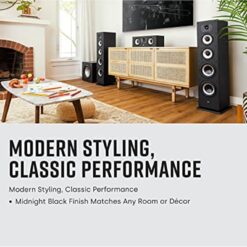 Polk Monitor XT70 Large Tower Speaker, Home Stereo Speakers, Hi-Res Audio, Dolby Atmos & DTS:X Compatible, 1