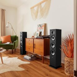 Polk Monitor XT60 Tower Speaker - Hi-Res Audio Certified, Dolby Atmos, DTS:X & Auro 3D Compatible, 1