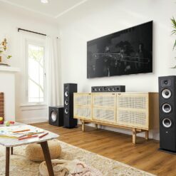 Polk Monitor XT60 Tower Speaker - Hi-Res Audio Certified, Dolby Atmos, DTS:X & Auro 3D Compatible, 1