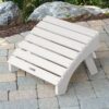 highwood Adirondack White Poly-lumber Ottoman