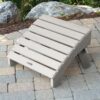 highwood Adirondack Gray Poly-lumber Ottoman