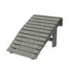 Wildridge Heritage Folding Dark Gray HDPE Foot stool
