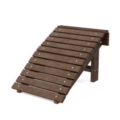 Wildridge Heritage Folding Tudor Brown HDPE Foot stool