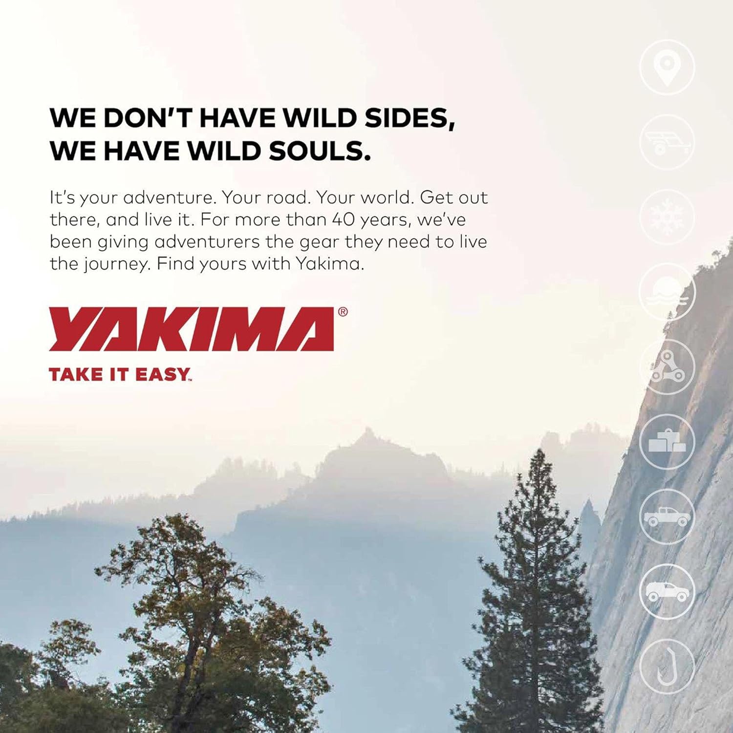 Yakima EXO GearLocker Car Cargo Carrier, Hard Top Shell Box for EXO SwingBase System, Black - Heavy-Duty Vehicle Storage Accessories for Travel and Camping