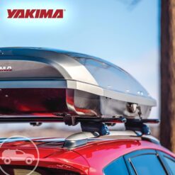 Yakima Set of 2 Roof Rack Crossbars, Rooftop Car, SUV, or Truck T-Slot Bars Compatible with StreamLine Tower – Bars Only, 50 Inch, JetStream (Black)