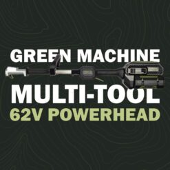 Green Machine 62-Volt Cordless Multitool Power Head with 2.5Ah Battery and Charger GMMT6200-PH