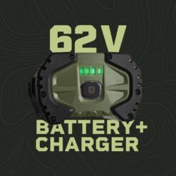 Green Machine 62-Volt Cordless Multitool Power Head with 2.5Ah Battery and Charger GMMT6200-PH