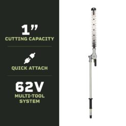 Green Machine 20 in. Hedge Trimmer Attachment for Multitool Power Head GMMT6200-HTA