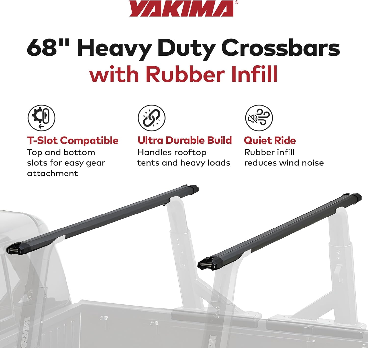 Yakima - HD Bar, Heavy Duty Crossbar, Large (68")