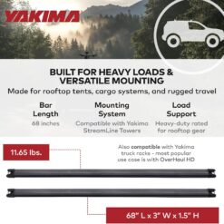 Yakima - HD Bar, Heavy Duty Crossbar, Large (68