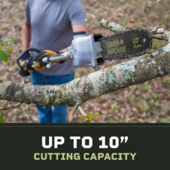 Green Machine 10 in. Pole Saw Attachment for Multitool Power Head GMMT6200-PSA