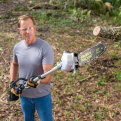 Green Machine 10 in. Pole Saw Attachment for Multitool Power Head GMMT6200-PSA