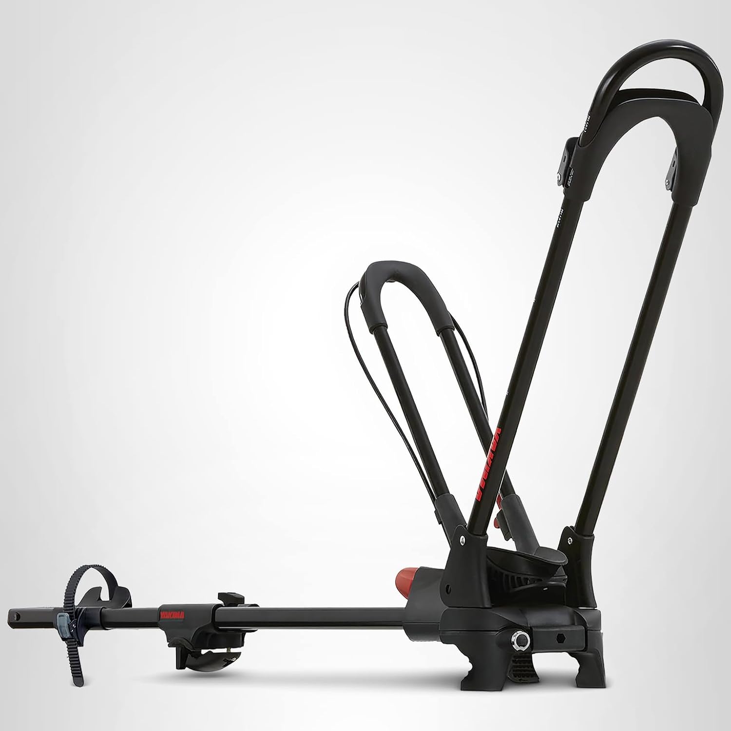 Yakima Rooftop Bike Rack Mount, Heavy-Duty Car & SUV Roof Carrier, FrontLoader, Black - Bicycle Storage Equipment and Accessories for Vehicles