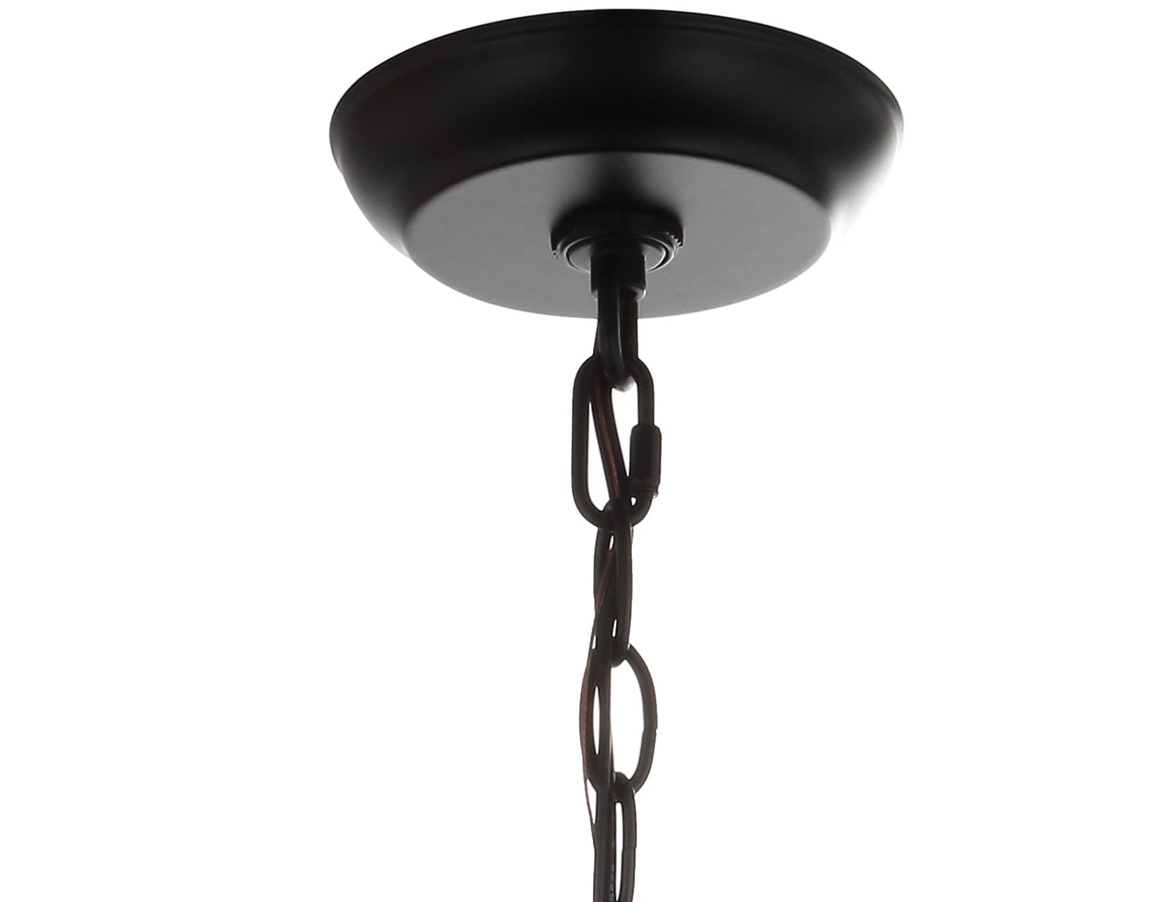 JONATHAN Y Bevin Modern/contemporary Transitional 3 -Light Oil Rubbed Bronze Farmhouse Cylinder Medium Hanging Pendant Light